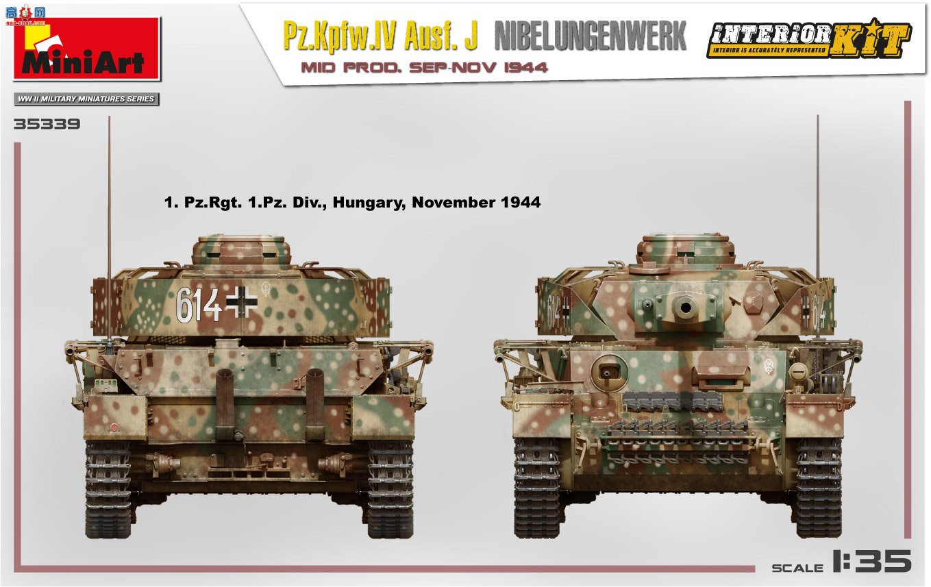 MiniArt ̹ 35339 ĺ̹ J ᲮNibelungenwerk  ڹ 1944...