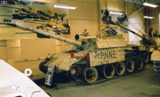 �� ������ T-55A Enigma ��ս̹���ڹ�������ͼ��