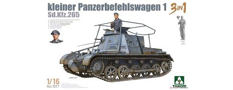 ���� TAKOM ̹�� 1017 Iָ��̹��Sd.Kfz.265 3��1-