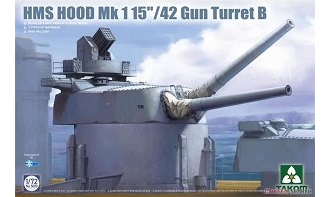 ����TAKOM ���� 5020 Ӣ���ʼҺ���ս��Ѳ�� HMS Hood Mark I 38.1cm/42�ھ�˫����B