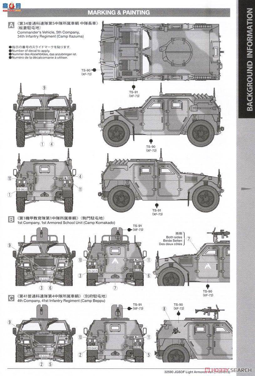 田宫 战车 32590 陆上自卫队 轻型装甲车