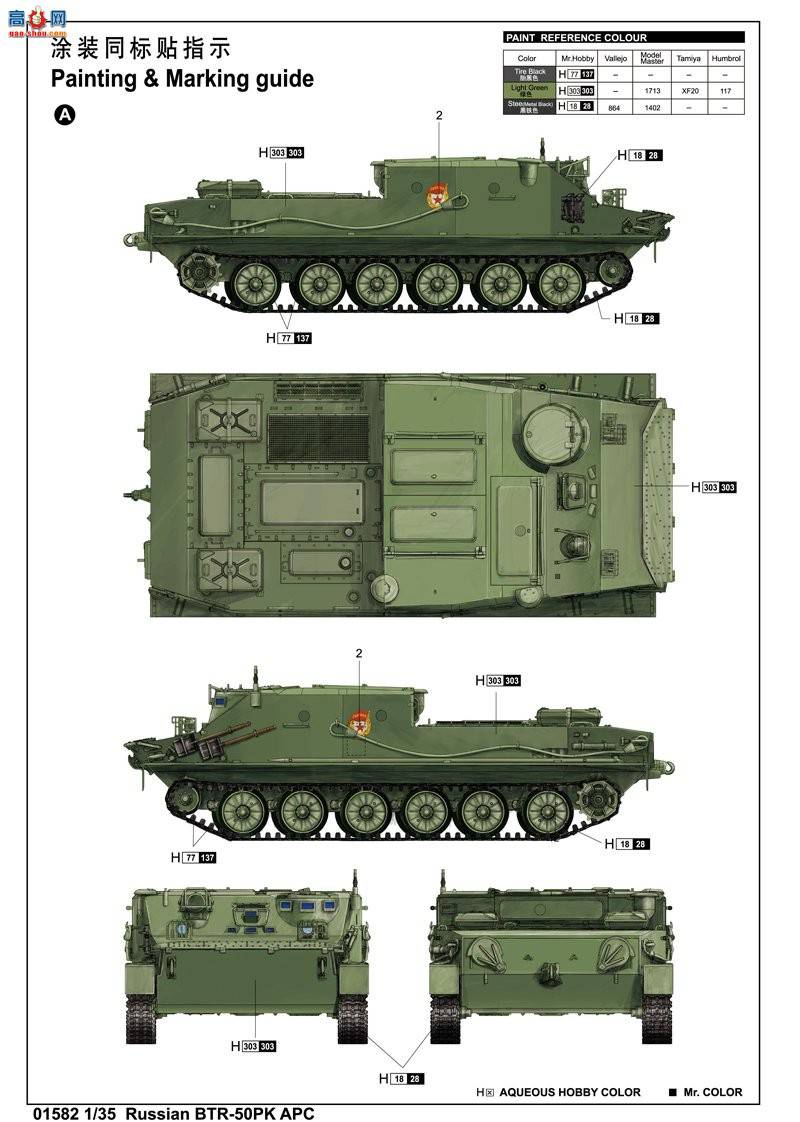 С ս 01582 ˹BTR-50PKװͳ