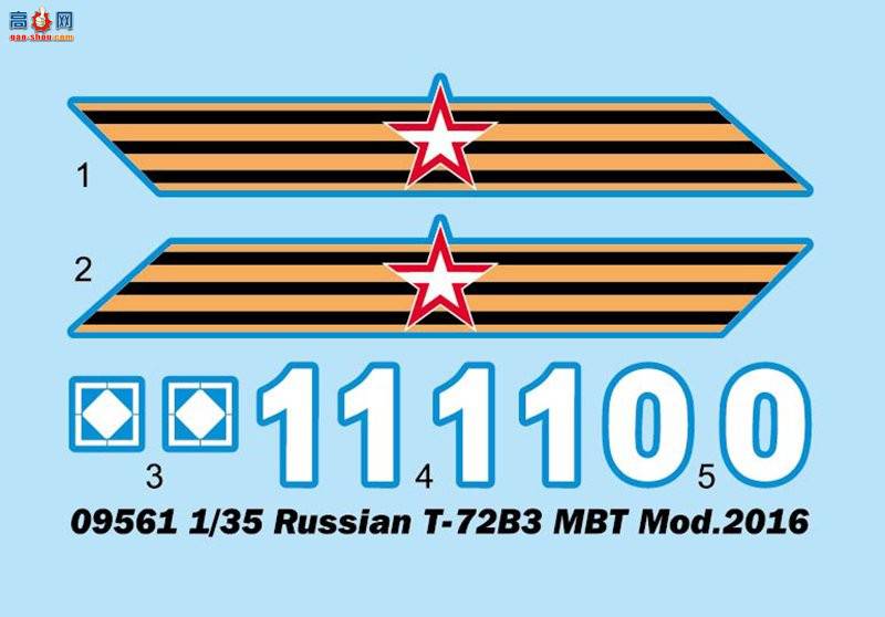 С ̹ 09561 ˹T-72B3ս̹Mod.2016