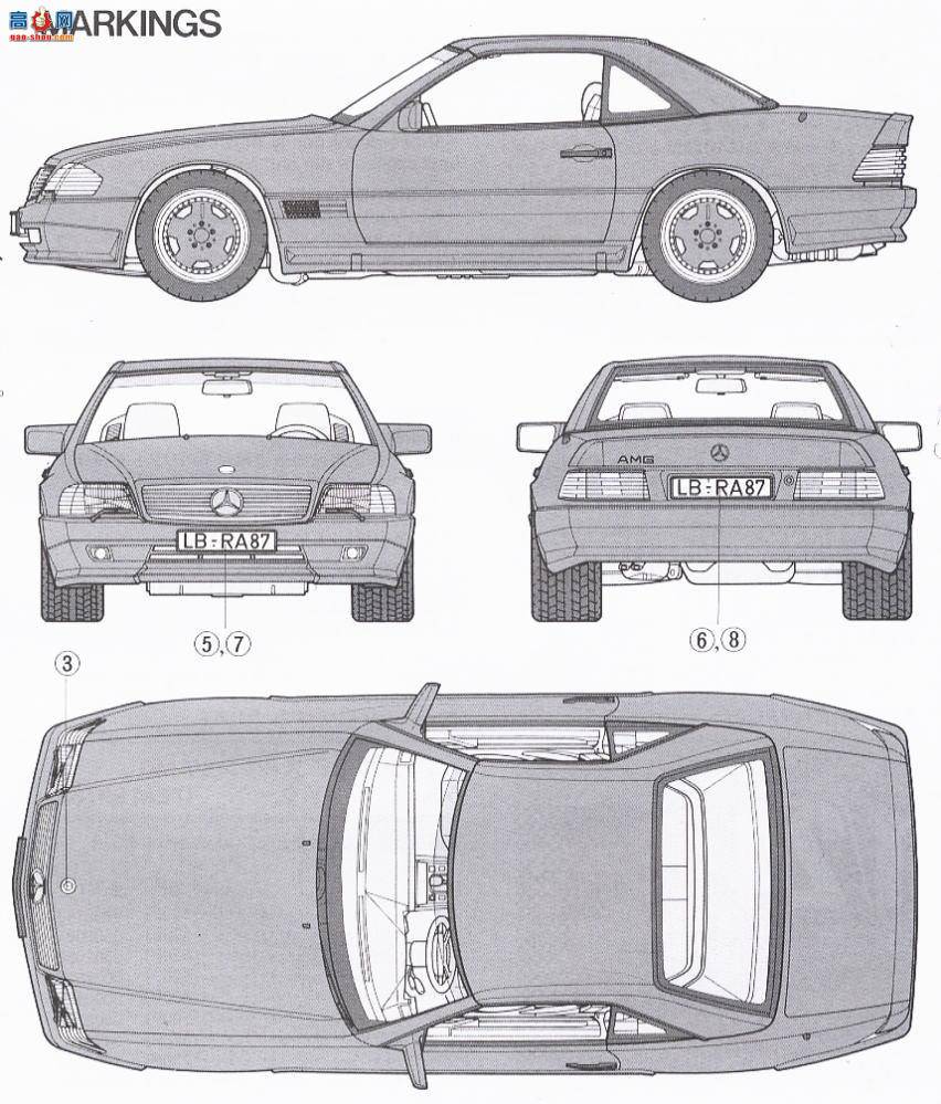 ﹬ 89762 ܳ ÷˹AMG 500SL