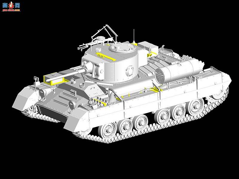 MiniArt 坦克 35106 瓦伦丁V Mk.3 英国步兵坦克