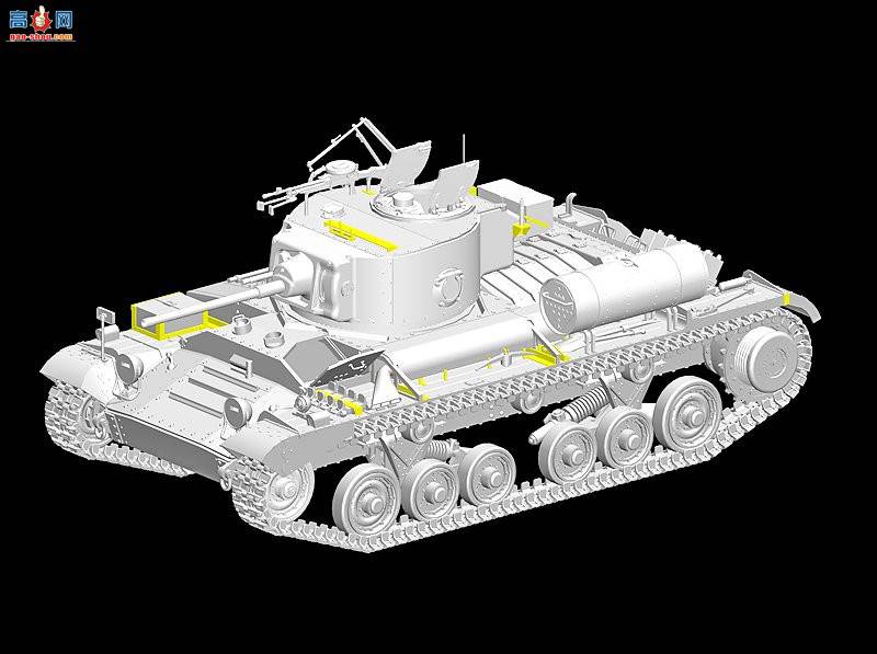 MiniArt 坦克 35106 瓦伦丁V Mk.3 英国步兵坦克