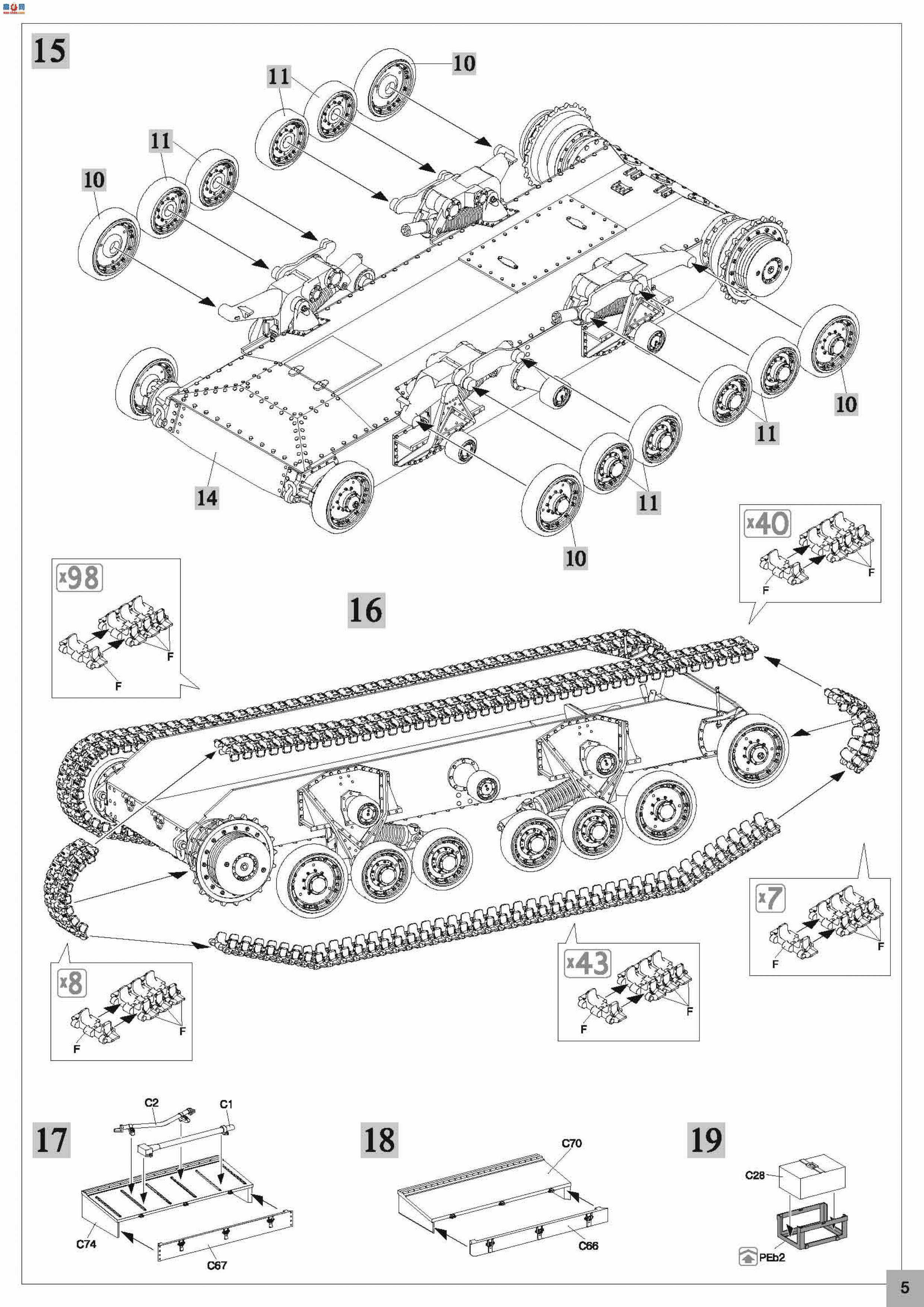 MiniArt 坦克 35106 瓦伦丁V Mk.3 英国步兵坦克