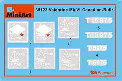 MiniArt ̹ 35123 VALENTINE MK6. ô ̹