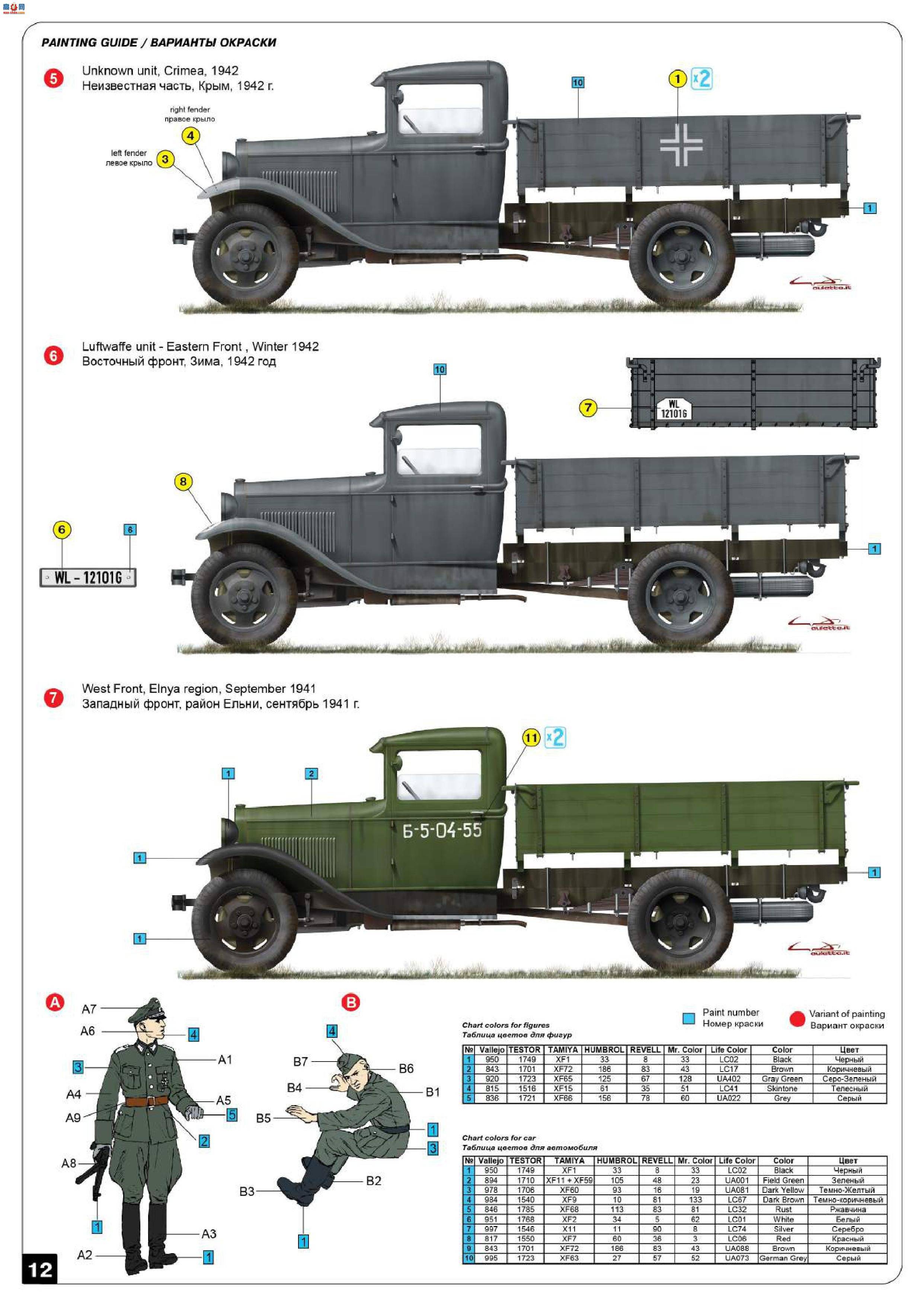 MiniArt  35124 GAZ-AA argo Truck 