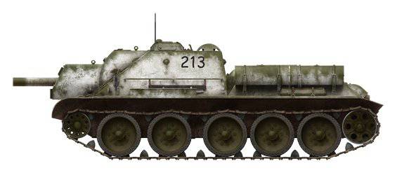 MiniArt 火炮 35197 SU-122 二战德国自行火炮（中期型) 带内构