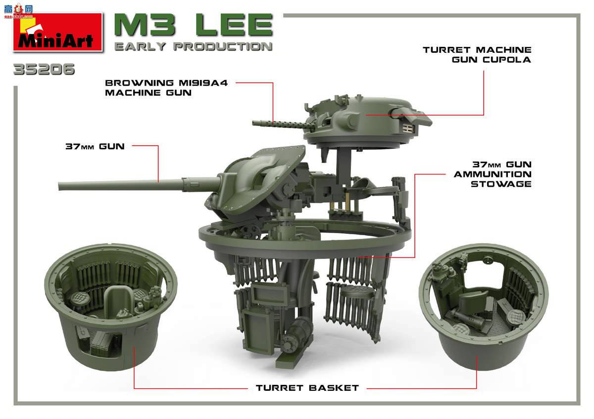 MiniArt ̹ 35206 M3LEE  ̹ ڹ