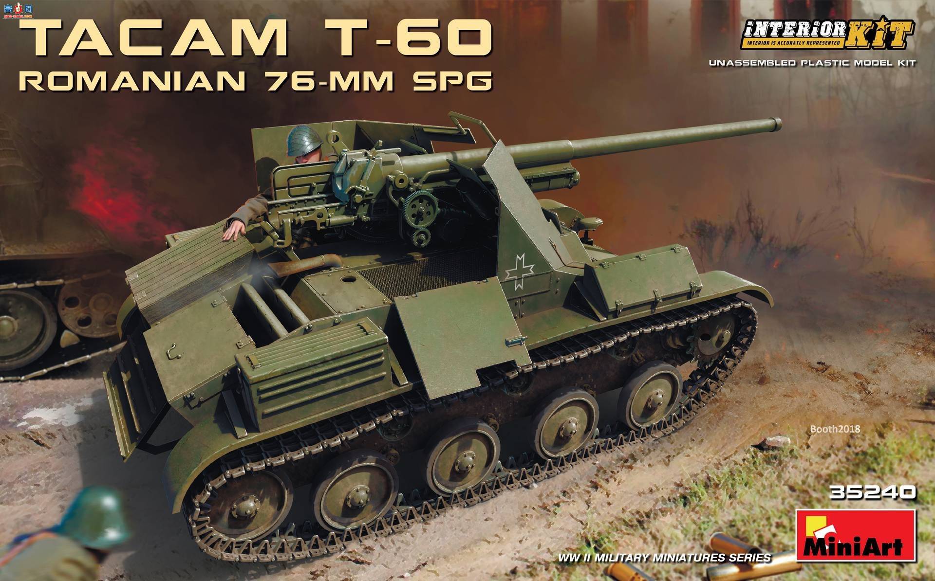 MiniArt  35240 TACAM T-60(r)76mmлڴڹ