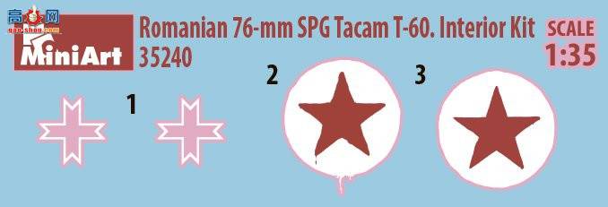 MiniArt  35240 TACAM T-60(r)76mmлڴڹ