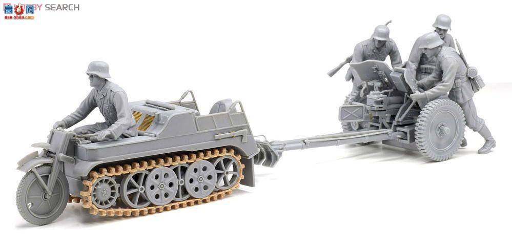  Ĵ 6446 ¹Sd.Kfz.2 Kettenkraat+3.7cm PaK 36+¹ʿ