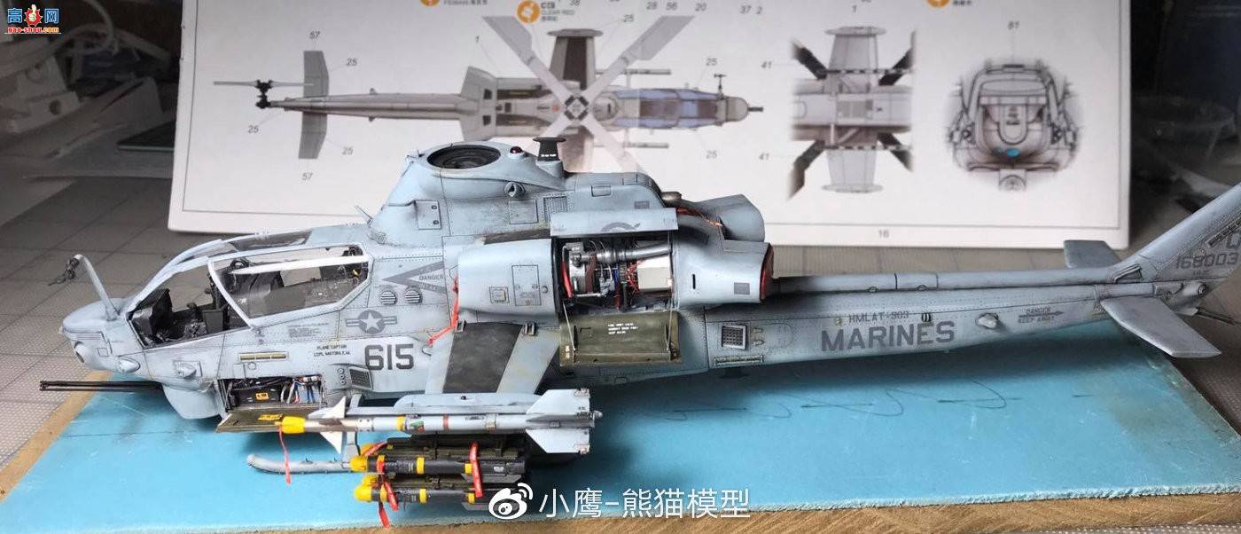 KITTY HAWK 1/48 AH-1Z by George Siriyotin&#8206;