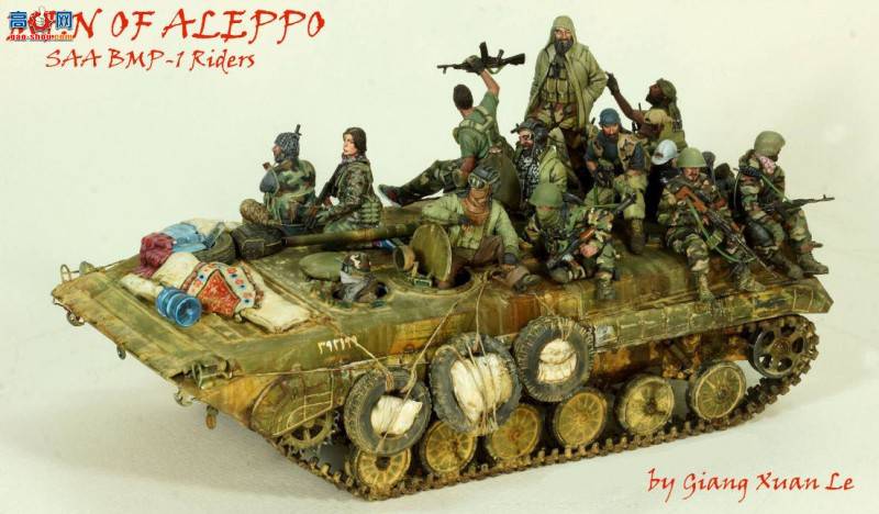 Men of Aleppo - SAA BMP-1 Riders