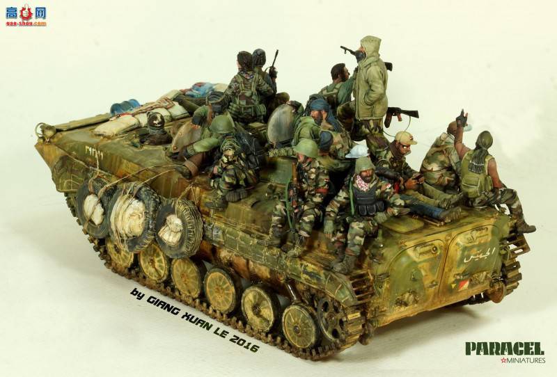 Men of Aleppo - SAA BMP-1 Riders