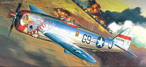  ս AM12491 P-47D THUNDERBOLT [BUBBLE-TOP]-