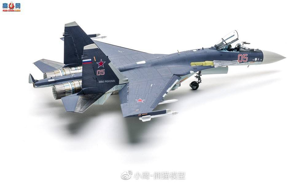 Сӥģ Kitty Hawk 1/48 Su-35 Flanker-E By Matthew Walker