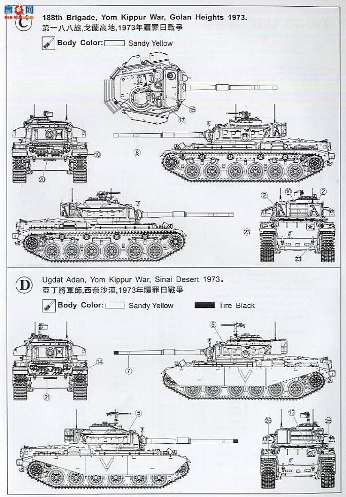 AFVսӥ AF35124 IDF Shot Kal ̹ 1973