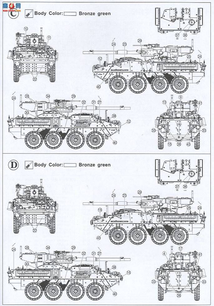 AFVսӥ AF35128 Stryker M1128 MGSװ׳