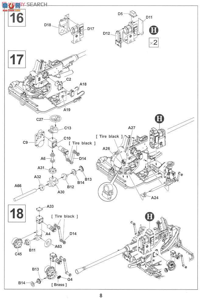 AFVսӥ AF35163 40Autocannon M1 Bofors AA