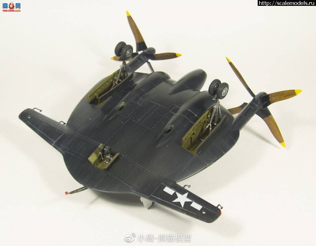 СӥƷKitty Hawk 1/48 Chance Vought XF5U-1 Flying Pancake