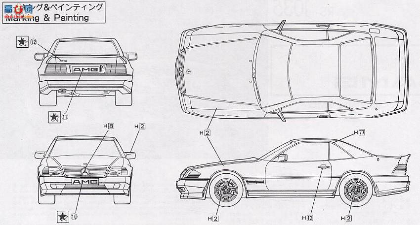 ʿ ܳ RS1035 12028 ÷˹AMG 500SL