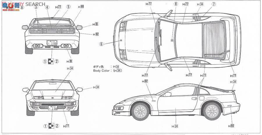 ʿ ܳ OID28 032627 Fairlady 300ZX汾S`94