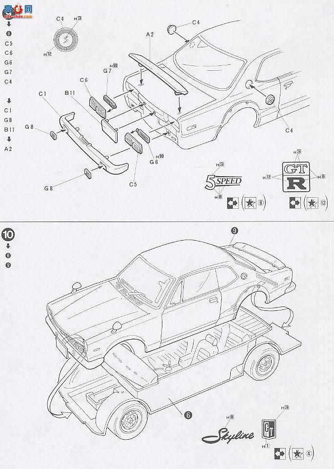 ʿ ܳ IDSP 188126 ղSkyline GT-R KPGS10̼άʳƷ