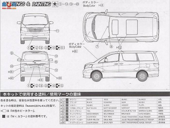 ʿ  IDXX 18820 Alphard MZ-G 4WD 7