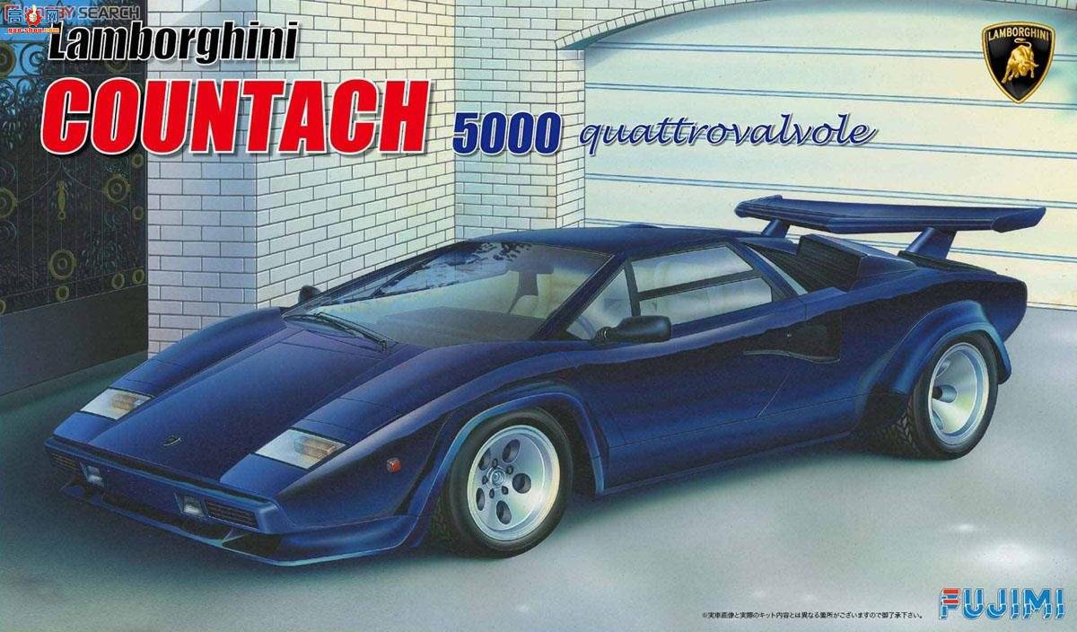 ʿ ܳ EM14 082844 Countach 5000 Quattrovalvole