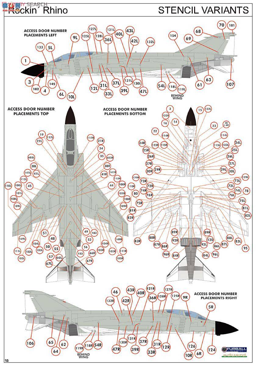 ţħ ս 1143 Rockn Rhino F4J Phantom