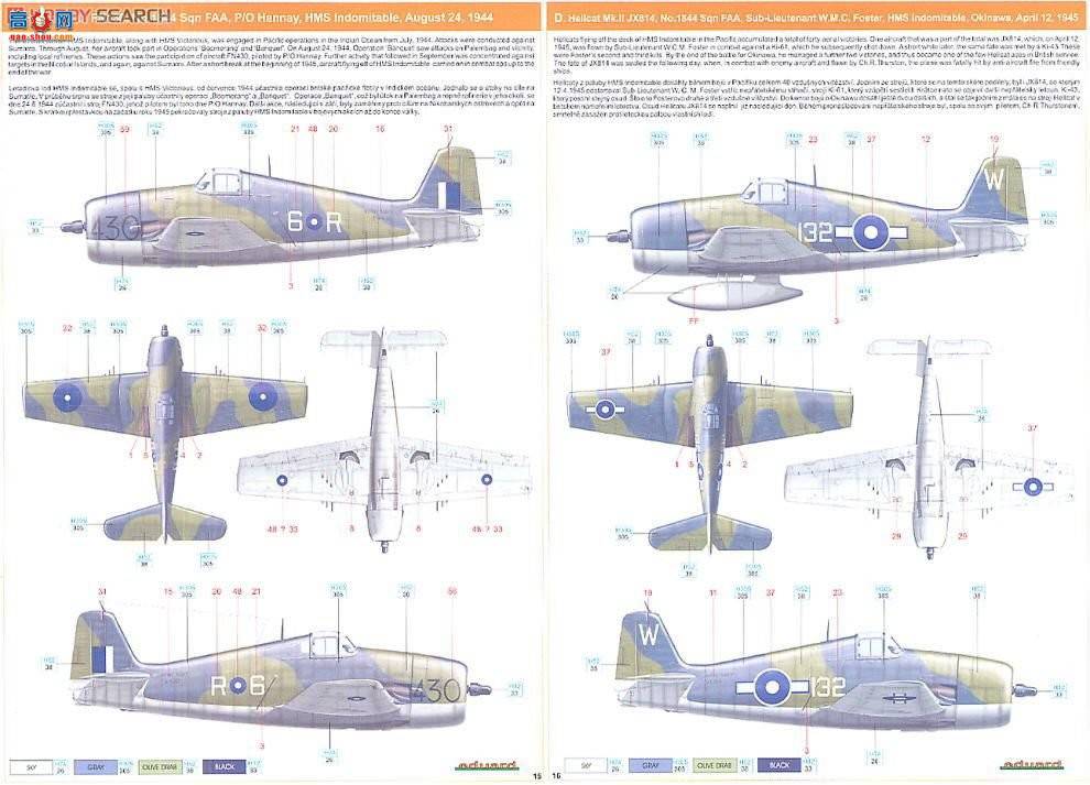 牛魔王 战斗机 8223 Hellcat Mk.I/II (Profipack版本)