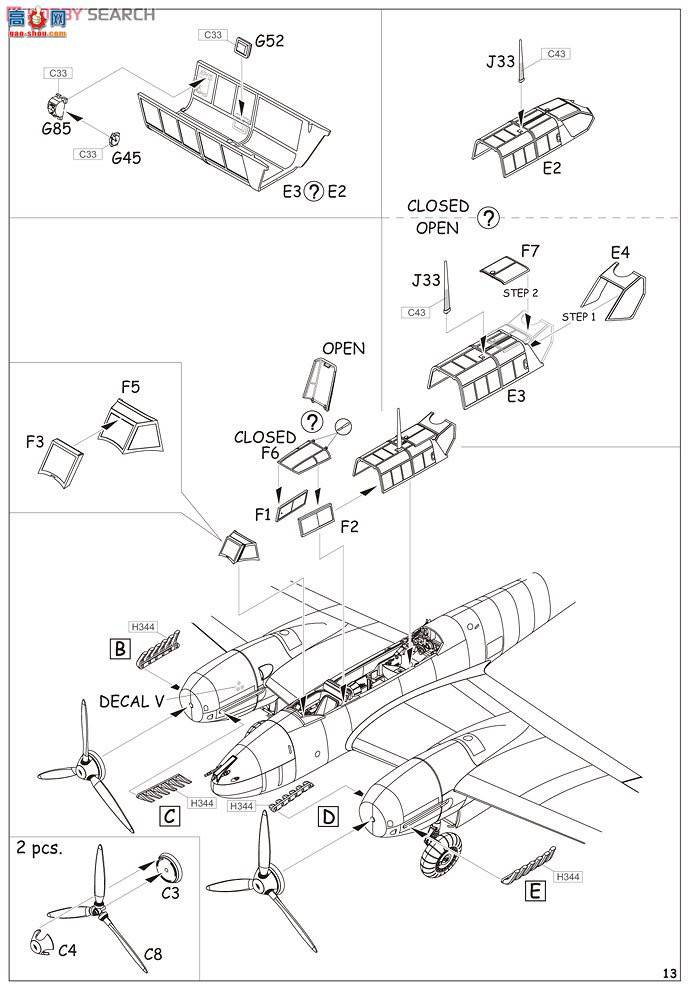 ţħ ը 84144 ÷ʩ Bf 110E