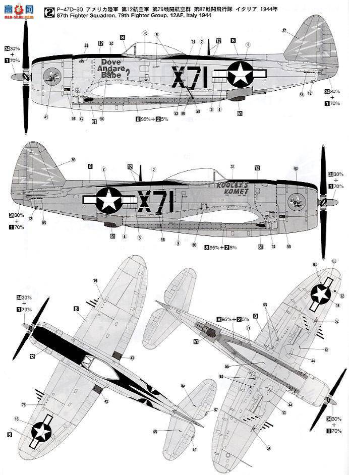 ȴ ս 08187 P-47D ׵硰79սȺ