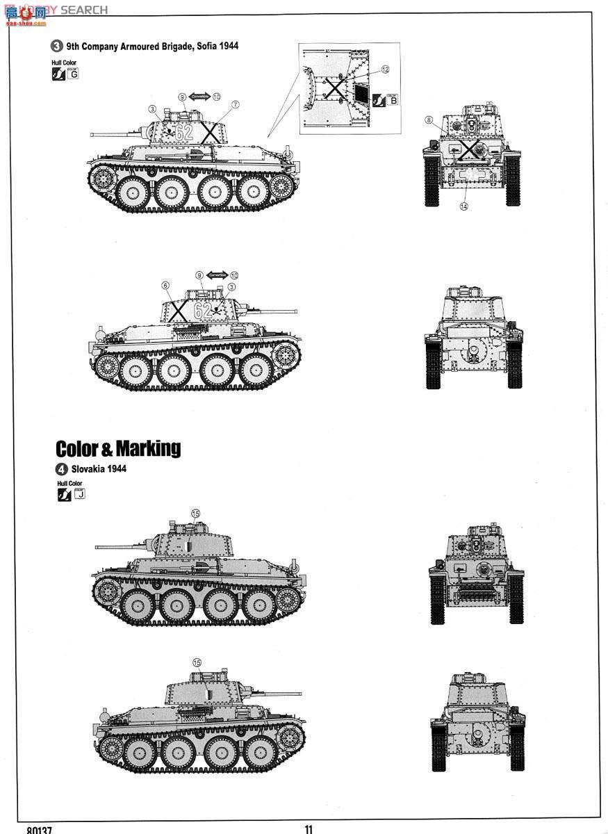 HobbyBoss ̹ 80137 ¹Pz.Kpfw.38(t) Ausf.G̹