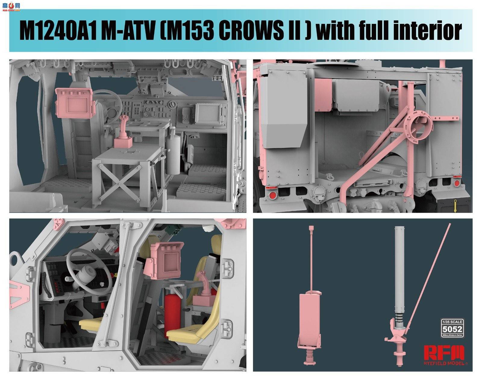  װ׳ 5052 M-ATV M1240A1ѻվͣȫڹ