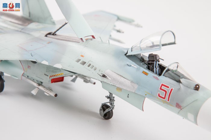 红星 7295 俄罗斯空优战斗机Su-27SM 侧卫 B mod.1