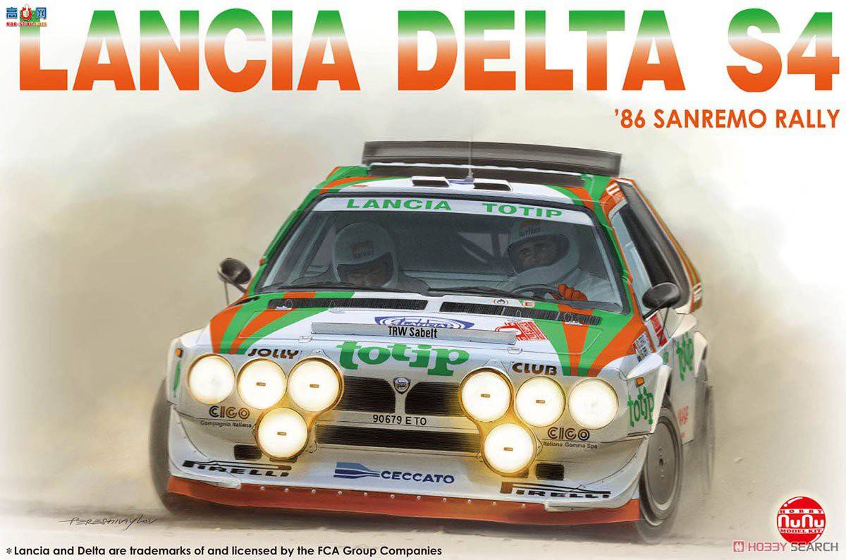 NUNU  24005 Lancia Delta S4`86 Sanremo Rally