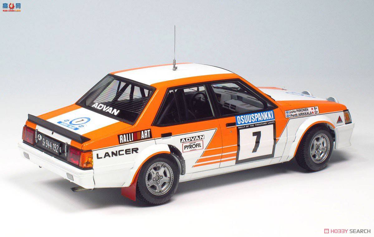 NUNU  24018 Mitsubishi Lancer Turbo 1982 1000 Lake Rally