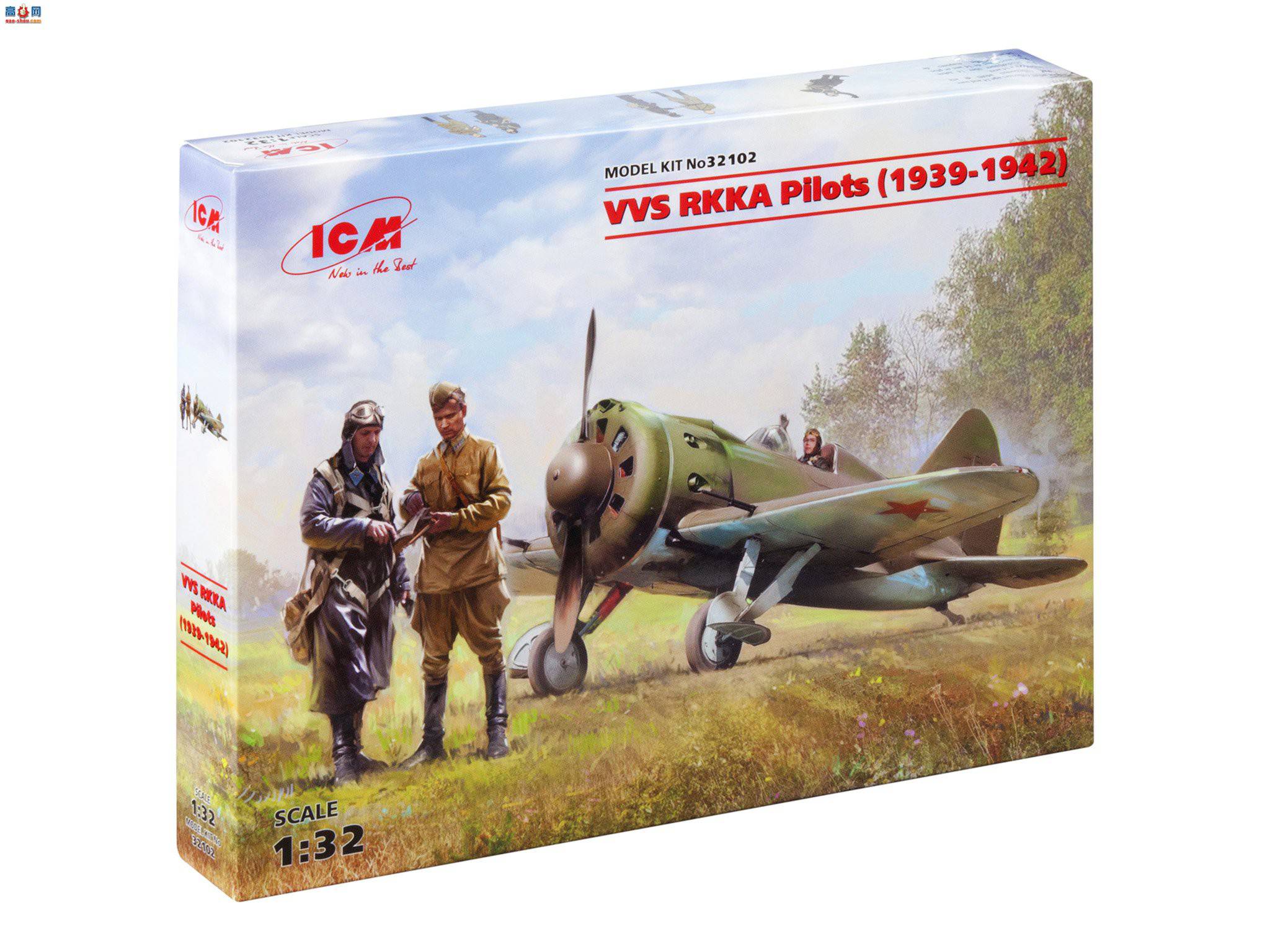 ICM  32102 VVS RKKA Pilots (1939-1942.)