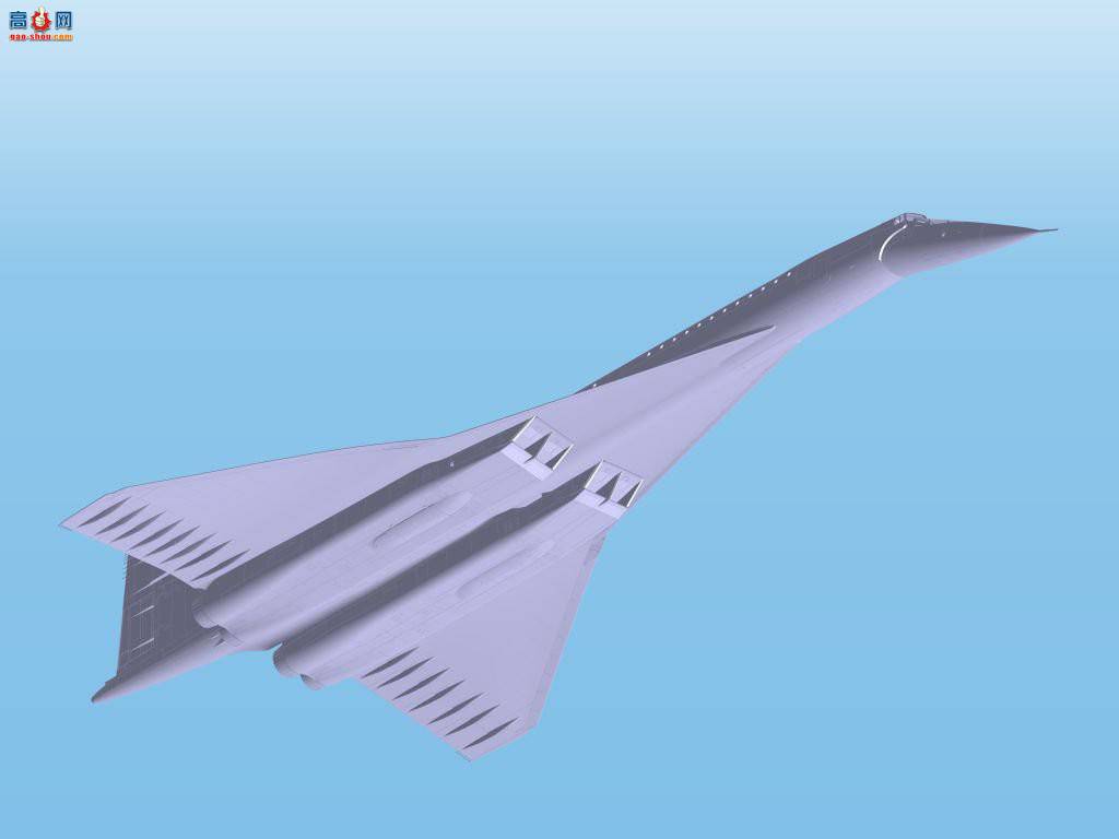 ICM 飞机 14401 苏联超音速客机 图波列夫-144