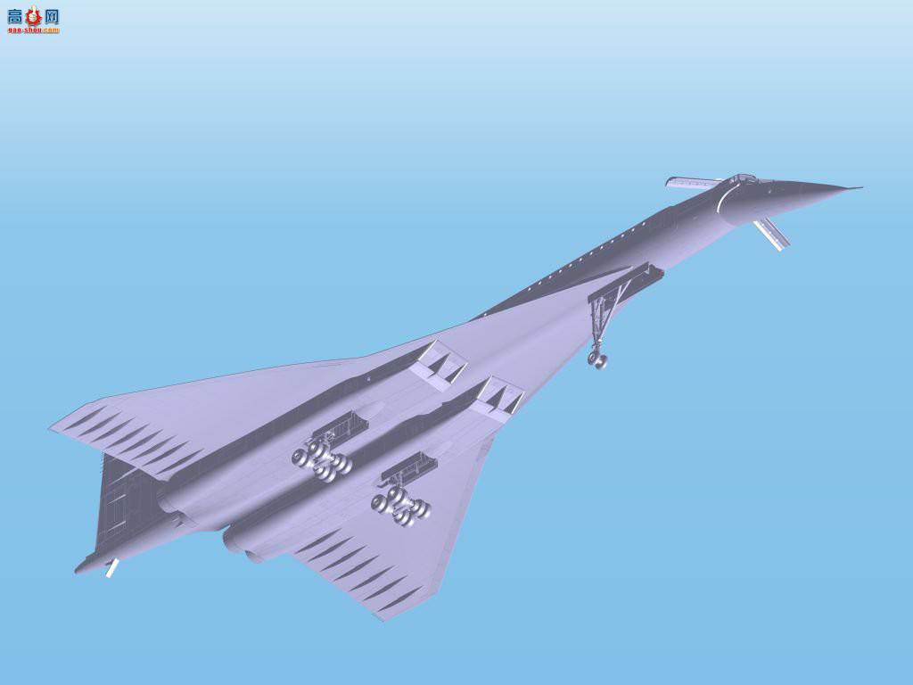ICM 飞机 14401 苏联超音速客机 图波列夫-144