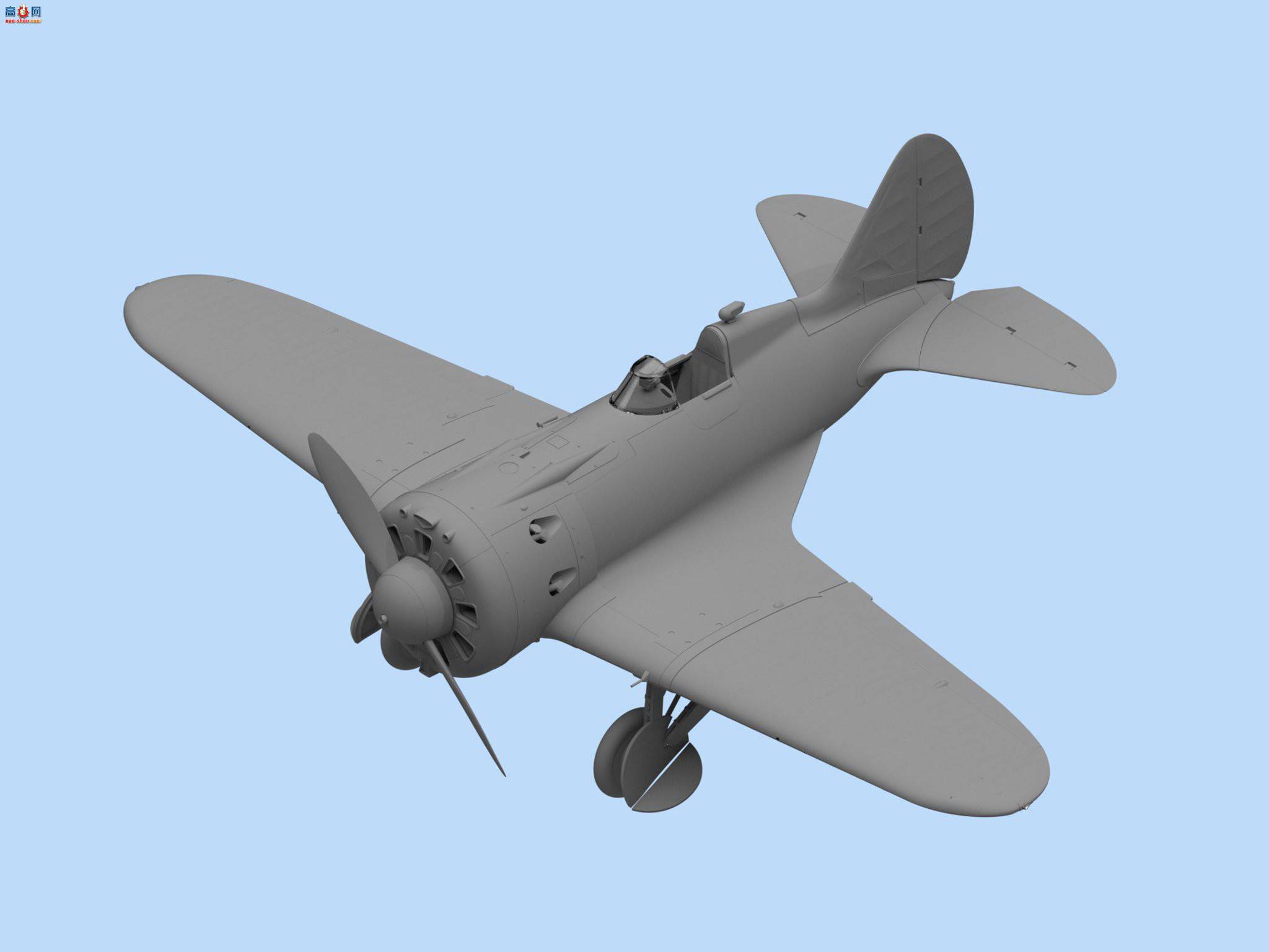 ICM 32001 二战苏联战斗机 I-16 24 型