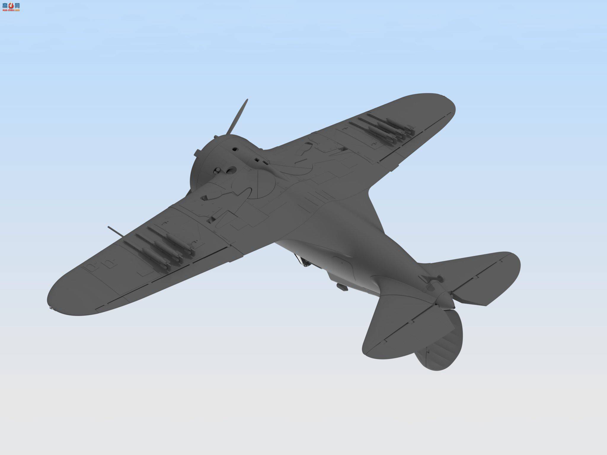 ICM 32003 二战苏联战斗机 I-16 29 型