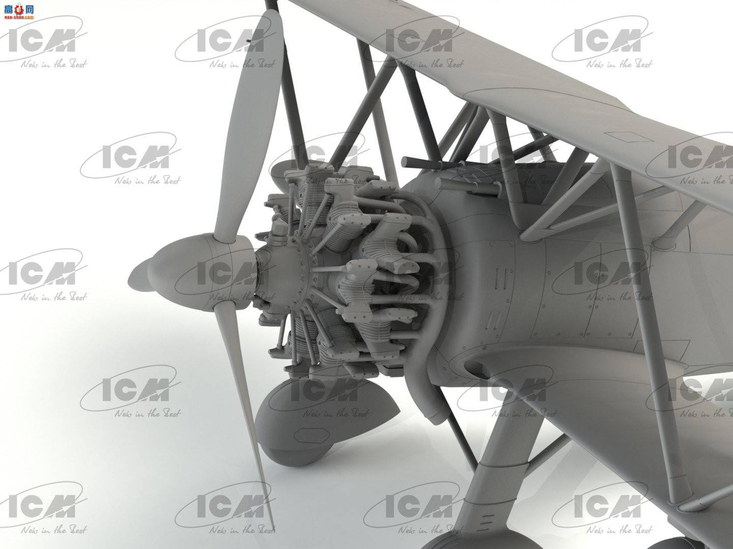 ICM 32023 二战意大利战斗轰炸机 CR. 42AS