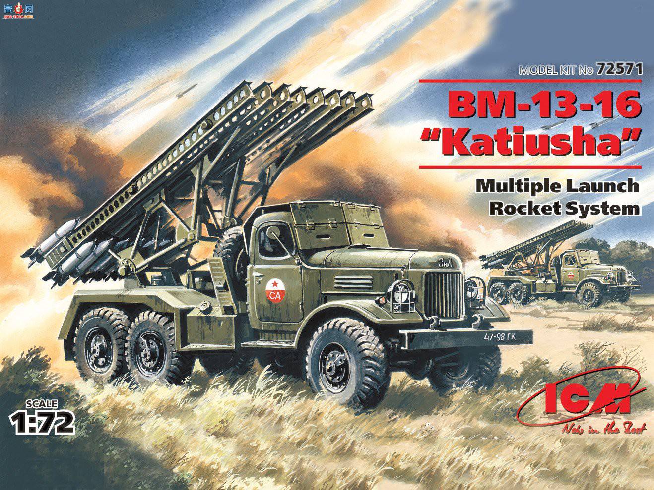 ICM ս 72571  ZiL-157 ϵĻϵͳ BM-13-16ɯ