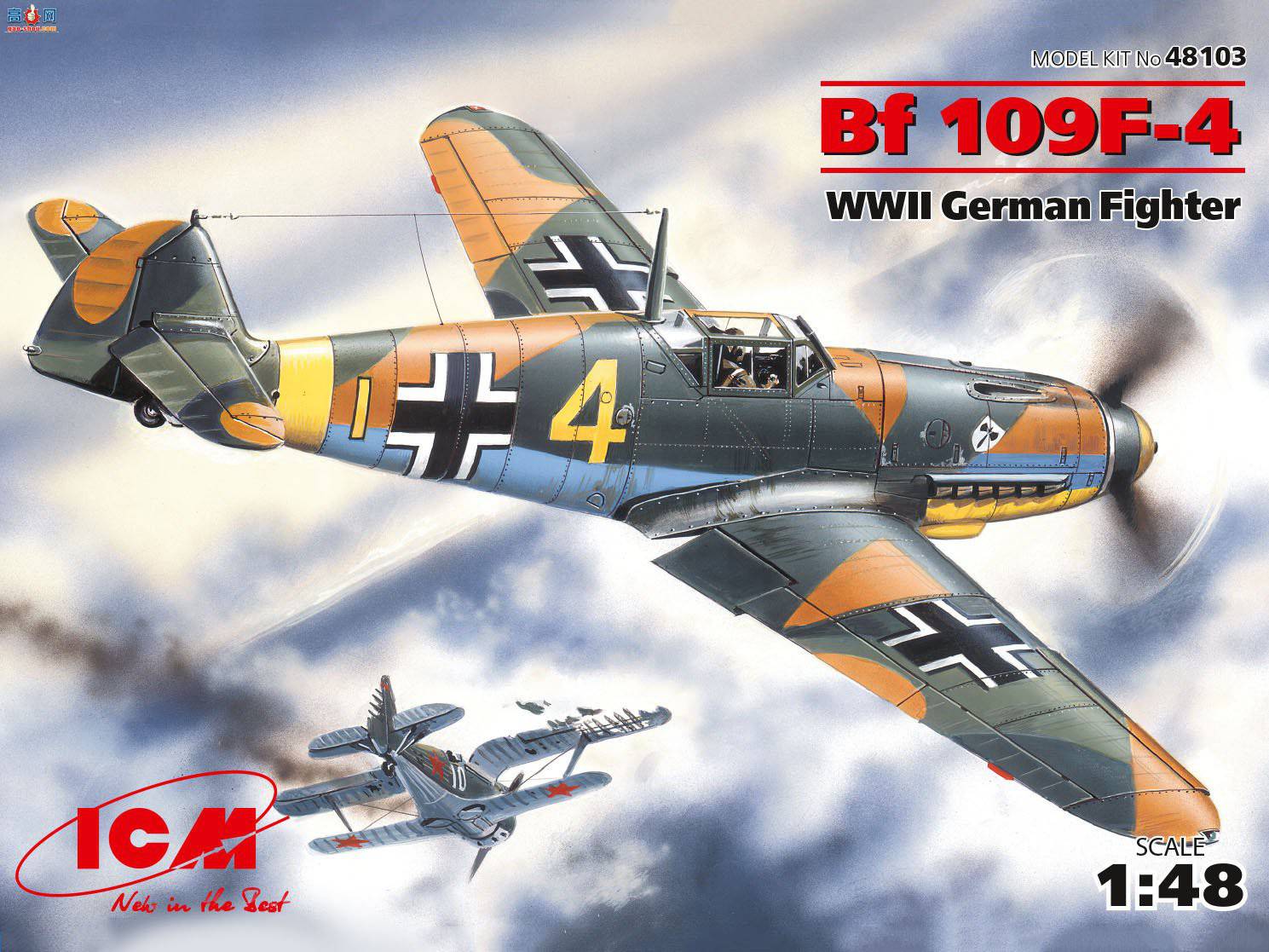 ICM ս 48103 ս¾ս ÷ʩ Bf 109F-4