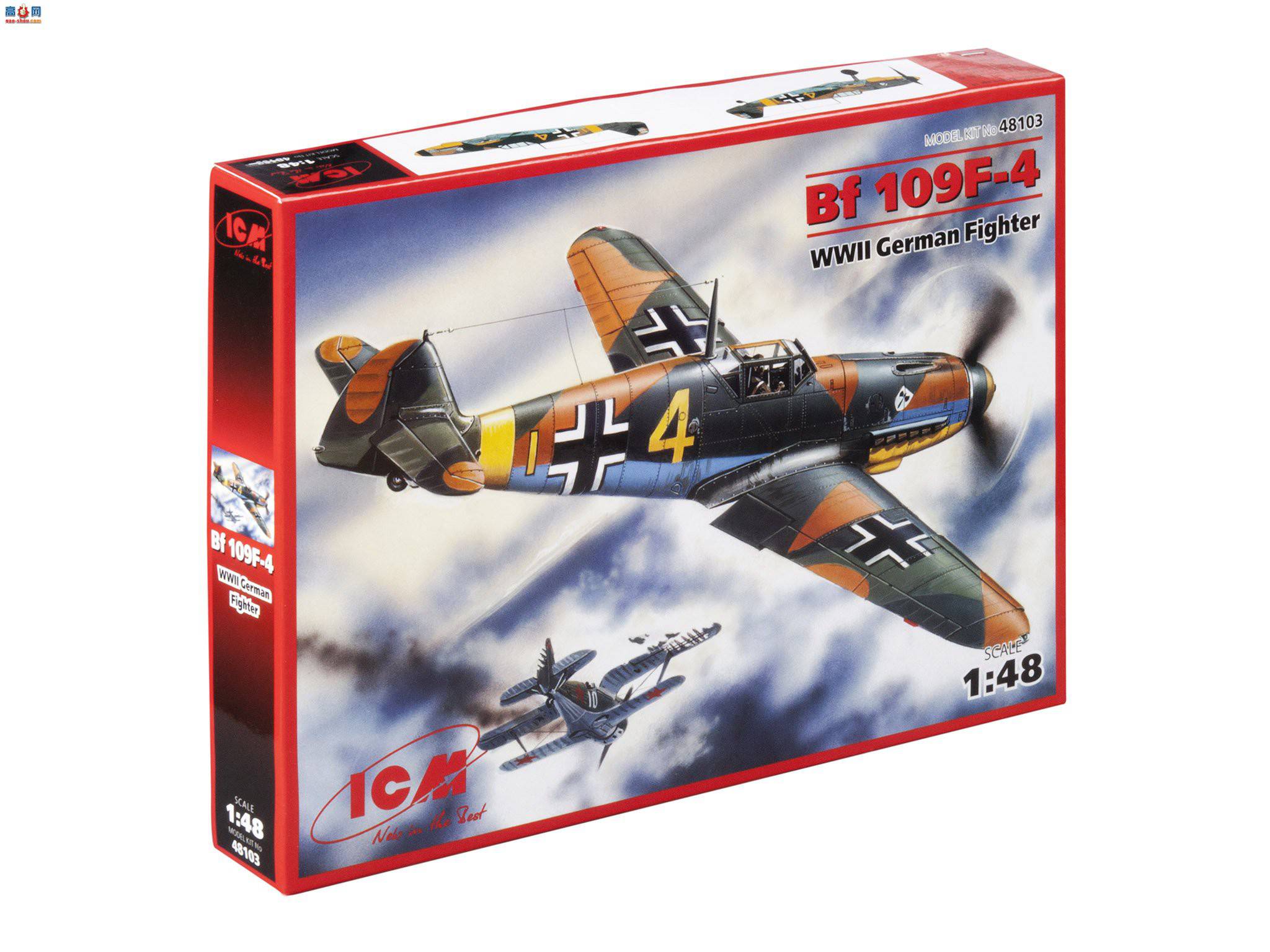 ICM ս 48103 ս¾ս ÷ʩ Bf 109F-4